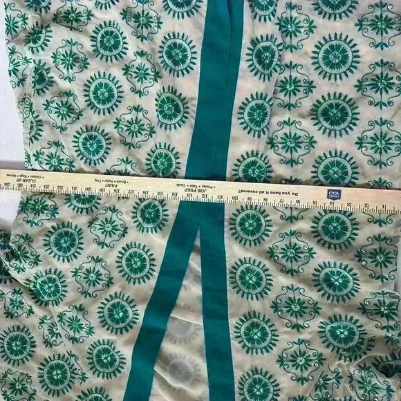 NWT - Soft Surroundings- Teal Bohemian Cardigan -One size - Picture 11 of 15